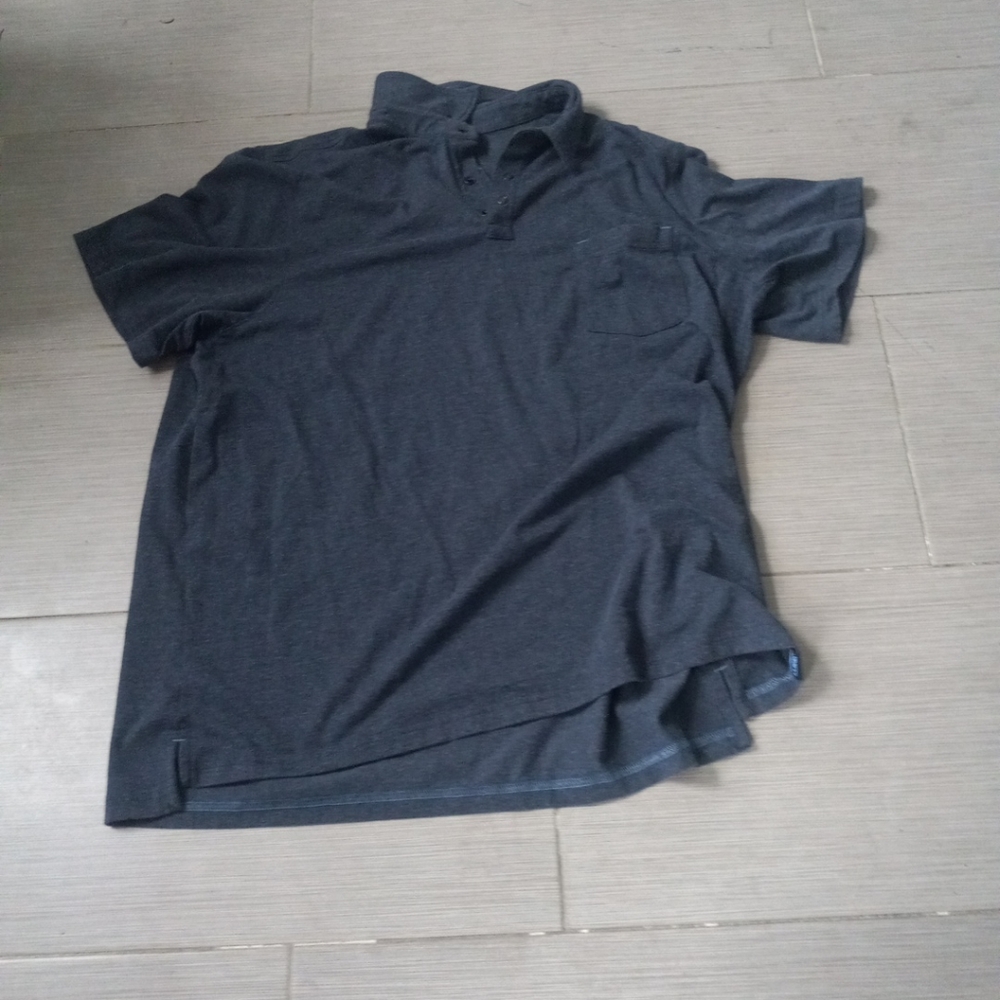 LL Bean Men's Size XXL Short Sleeve Traditional Fit Pocket Crewneck T-shirt Blue